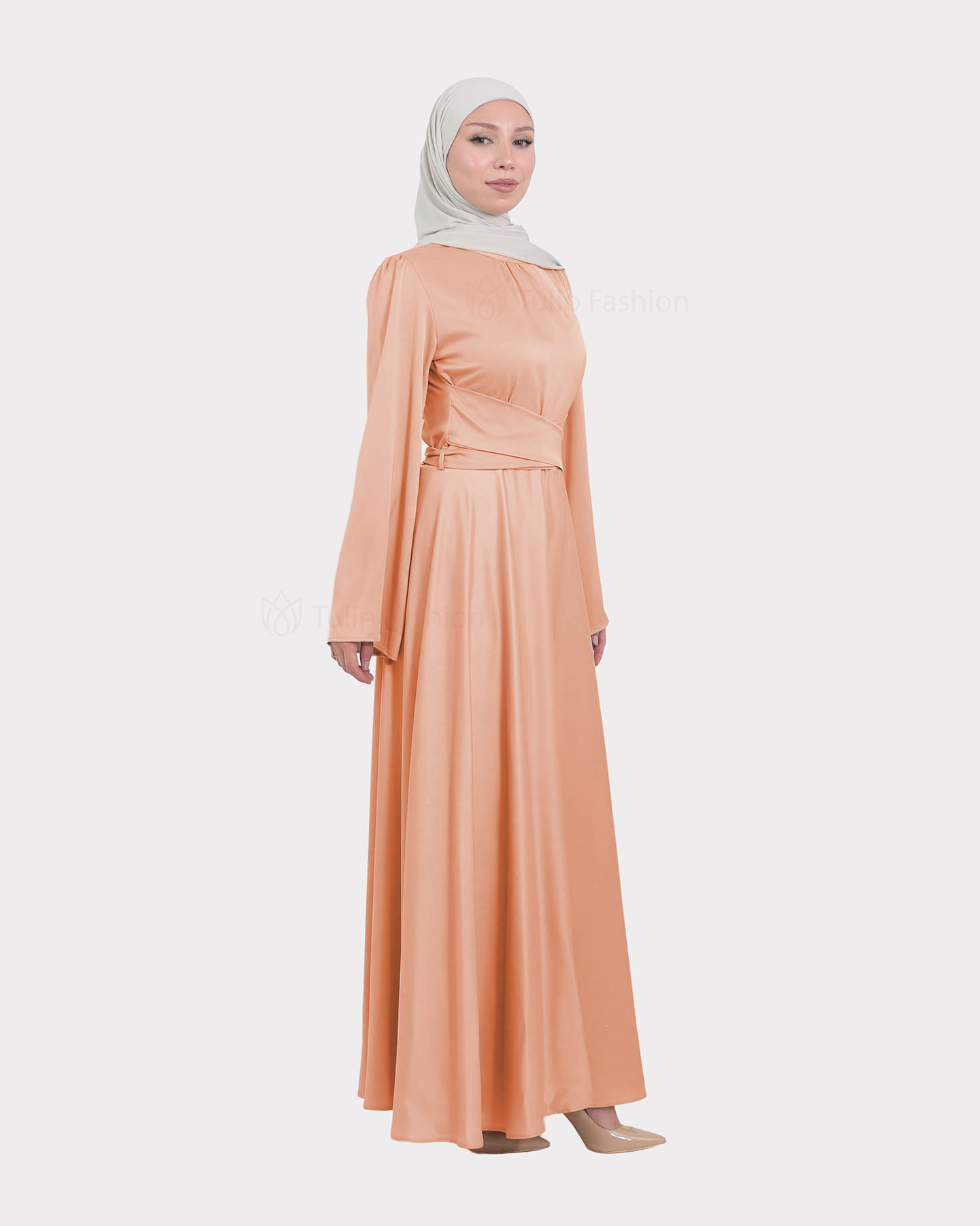 Party dress - Apricot - 3