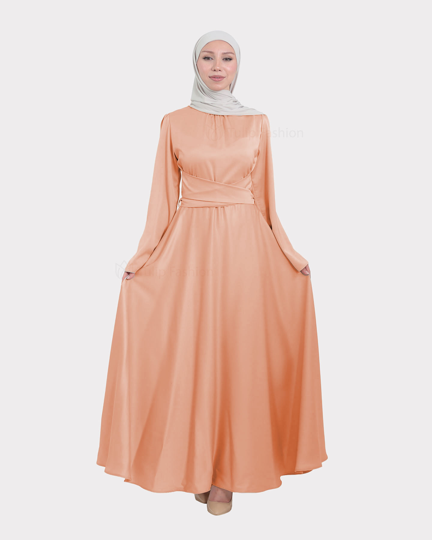 Party dress - Apricot