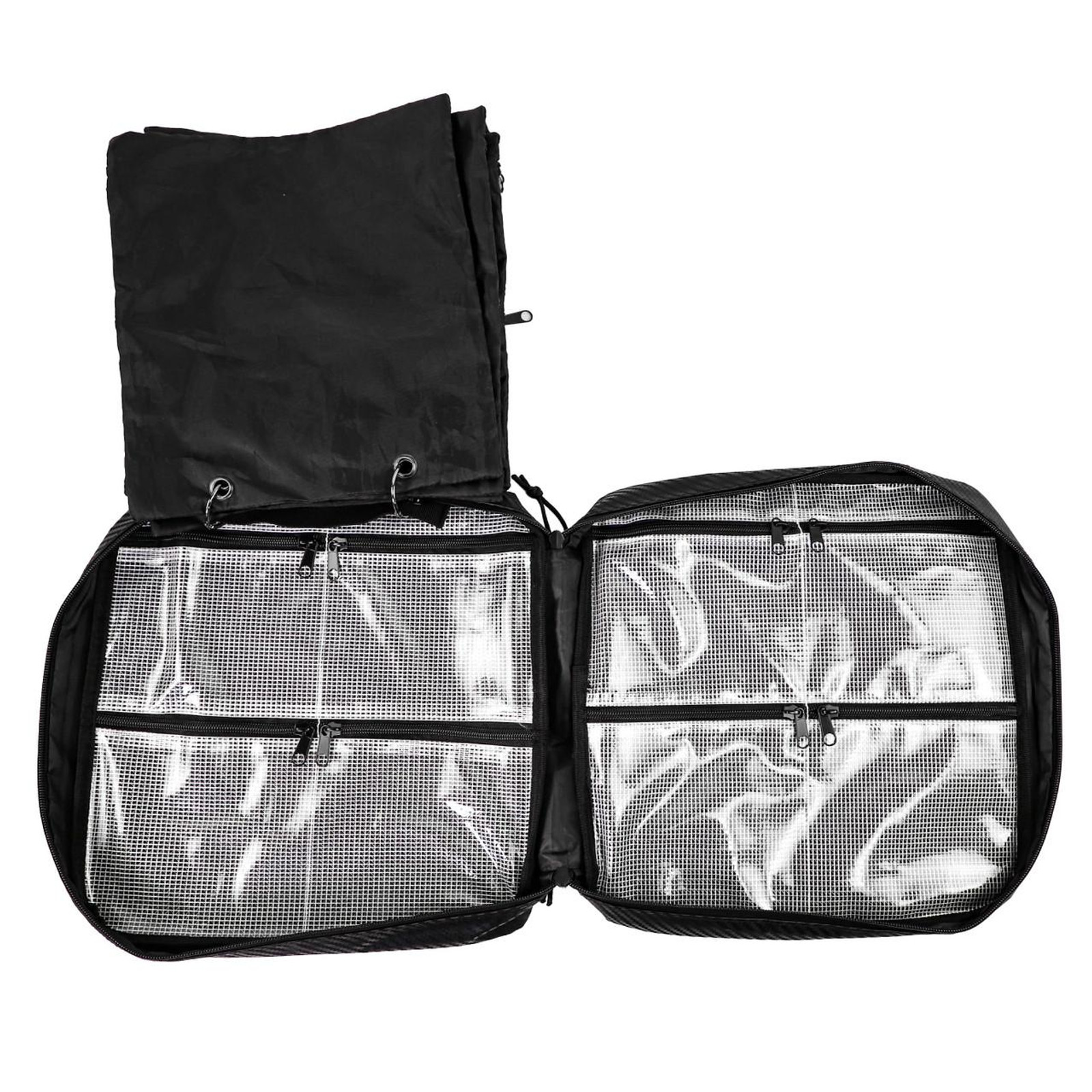Yakattack 30 x 30 cm HD bait binder, color: black carbon fiber
