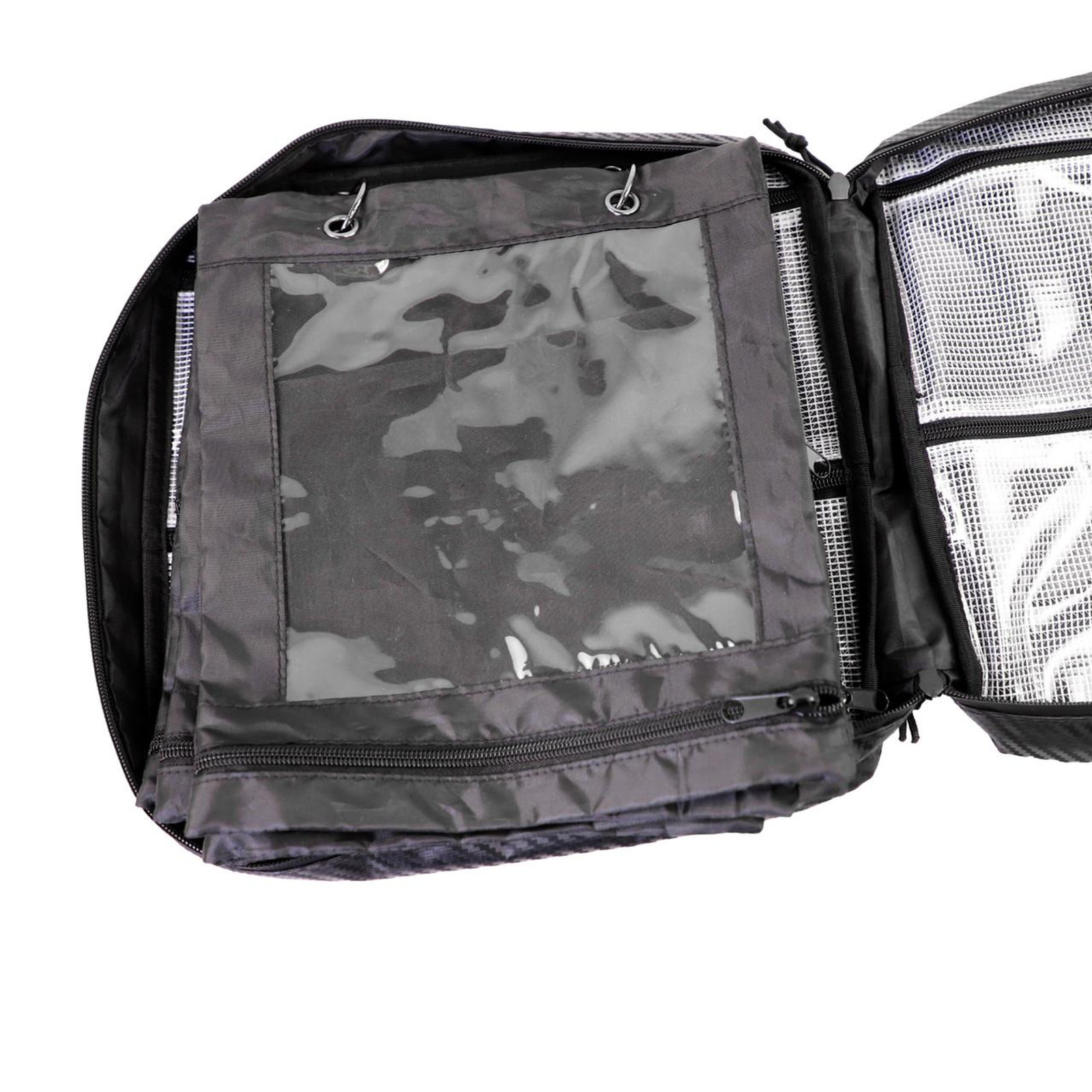 Yakattack 30 x 30 cm HD bait binder, color: black carbon fiber - 4