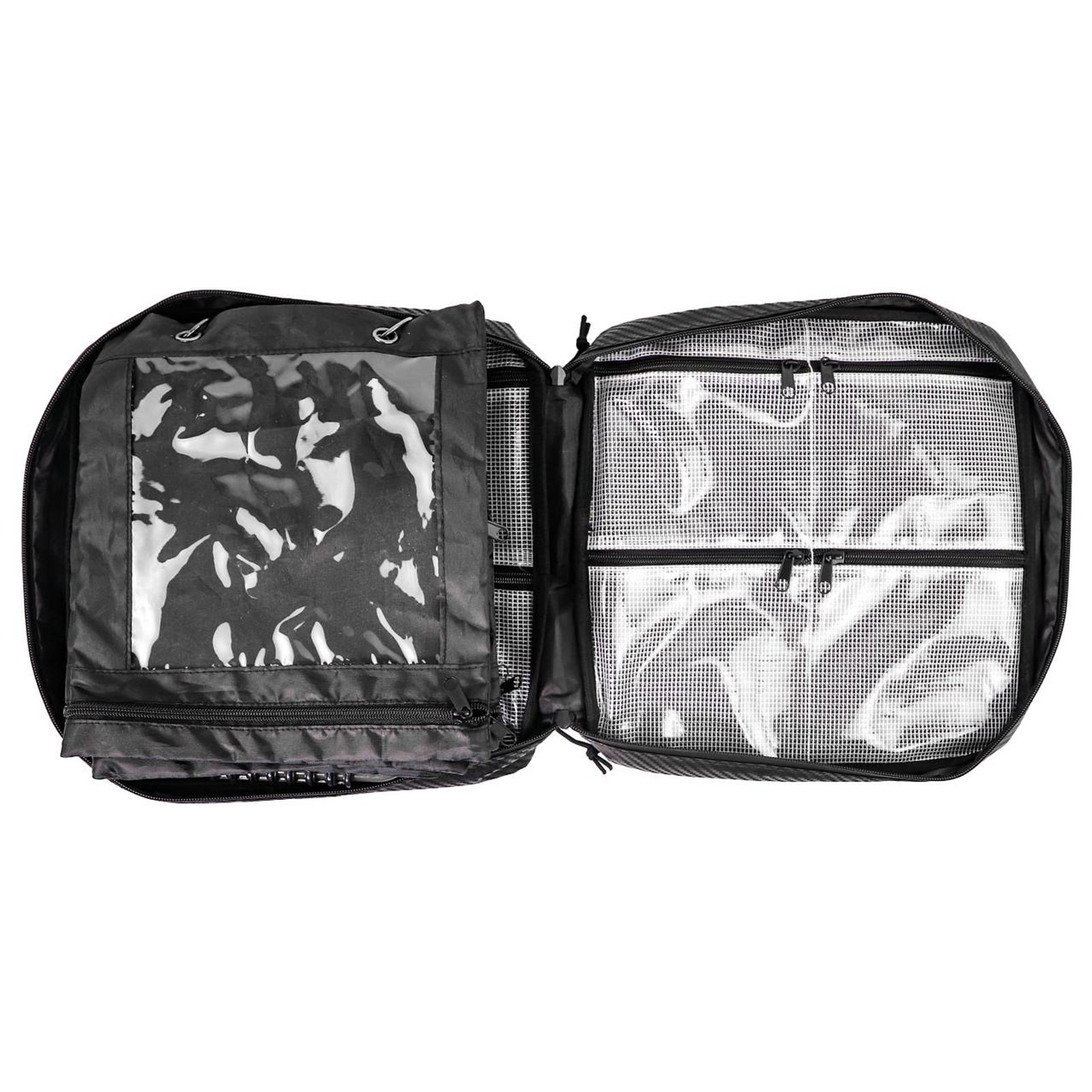 Yakattack 30 x 30 cm HD bait binder, color: black carbon fiber - 3