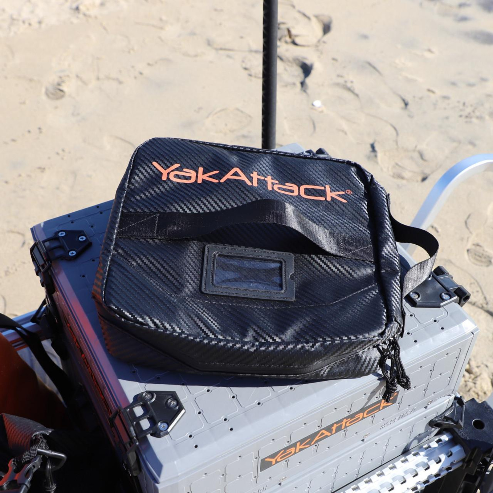 Yakattack 30 x 30 cm HD bait binder, color: black carbon fiber - 6
