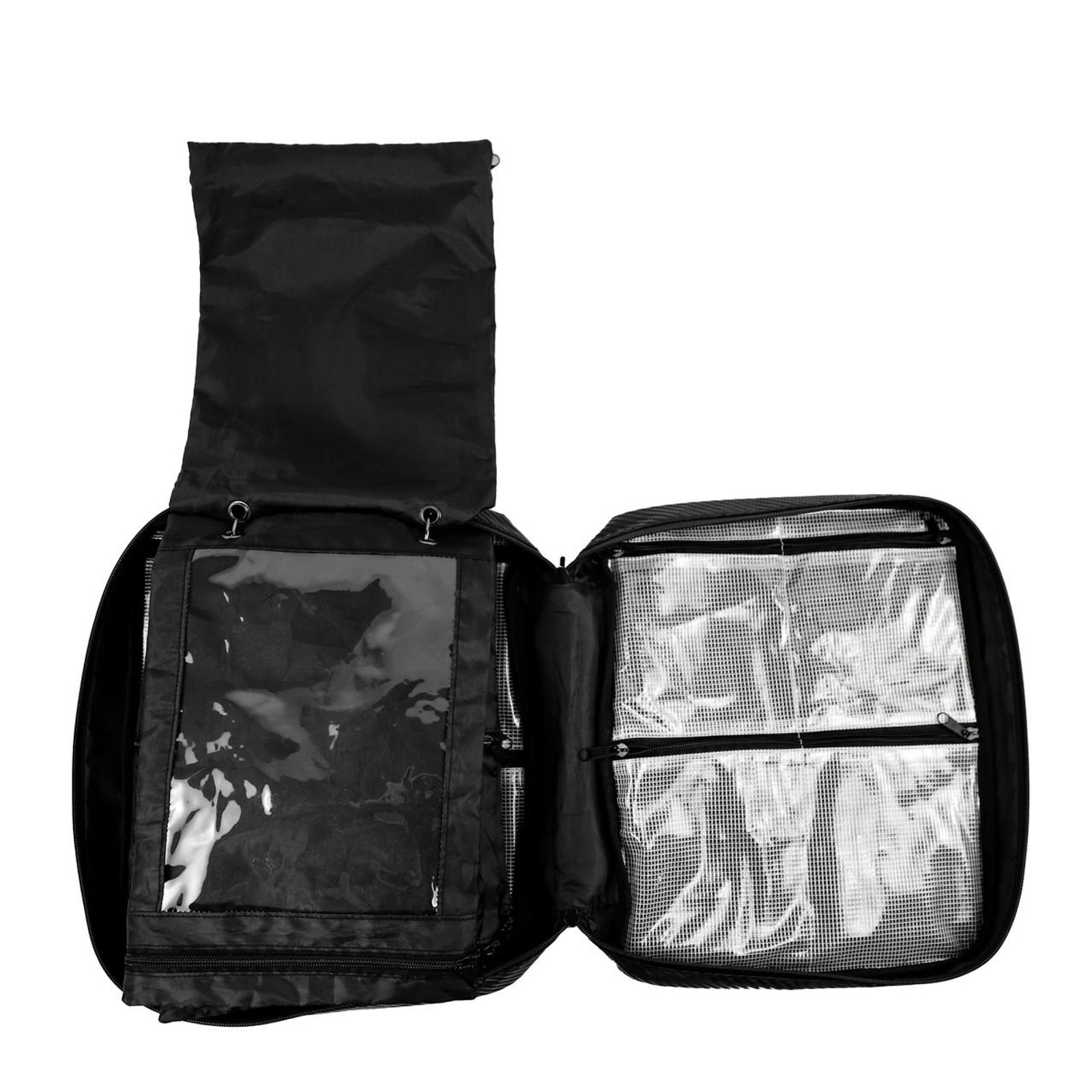 Yakattack 14" x 12" HD Bait Binder, black carbon fiber - 7