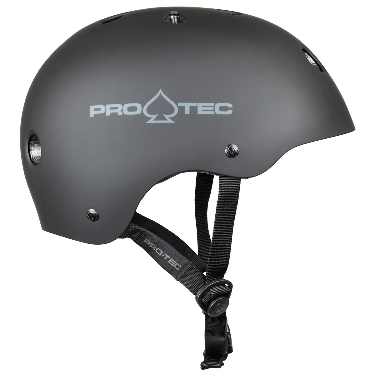 Pro-Tec Classic Certified Skateboard Helmet Matte Black