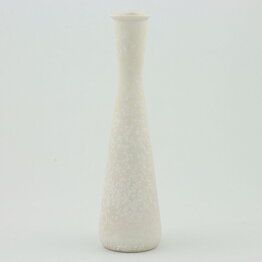 Gunnar Nylund (AUI 1950s) White Modern Vase 21 cm