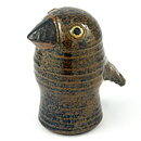Astrid Anderberg (1960s) Unique Brown Bird 13 cm 