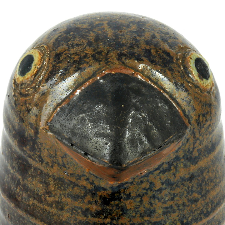 Astrid Anderberg (1960s) Unique Brown Bird 13 cm 