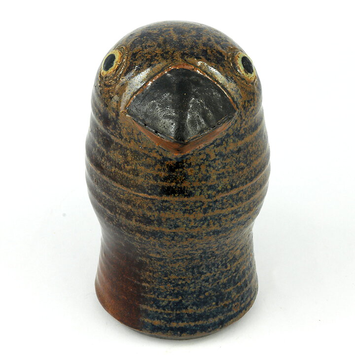 Astrid Anderberg (1960s) Unique Brown Bird 13 cm 