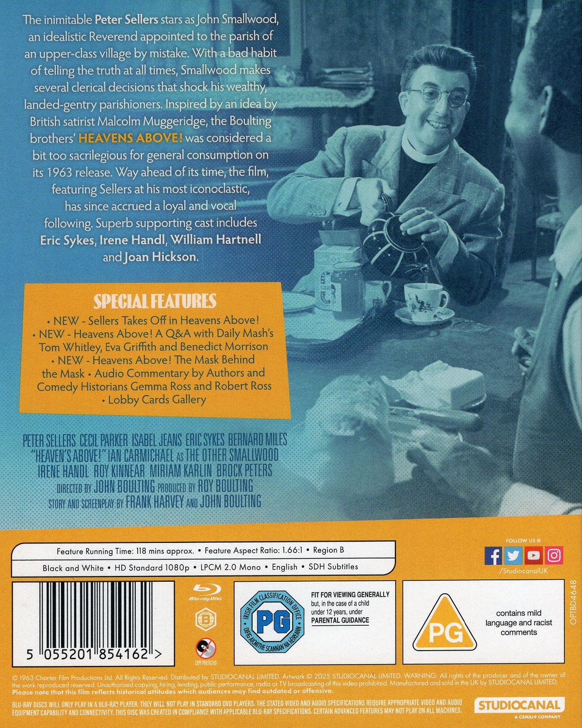 Heavens Above! (ej svensk text) (Blu-ray) - 2