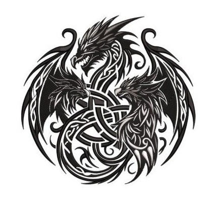 Keltisk drake - Brodyr 76