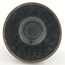 Isak Isaksson (2000s) Unique Chawan Bowl with Blue/Gray Glaze 12 cm #49