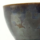 イサク・イサクソン  一点もの  青色/グレーのボウル  茶碗  (12cm)  2000年代  #49