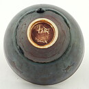 Isak Isaksson (2000s) Unique Chawan Bowl with Blue/Gray Glaze 12 cm #49