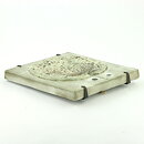 Sylvia Leuchovius (1960s) Gray Apple Studio Wall Plaque 19 cm (2) 