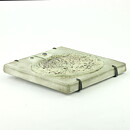 Sylvia Leuchovius (1960s) Gray Apple Studio Wall Plaque 19 cm (2) 