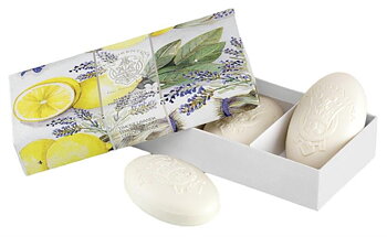 La Florentina Lemon Lavender in a box 3x150g