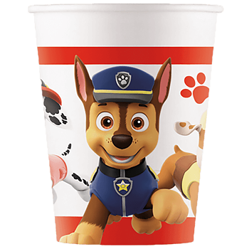 Paw Patrol® Pappersmuggar 8-pack 