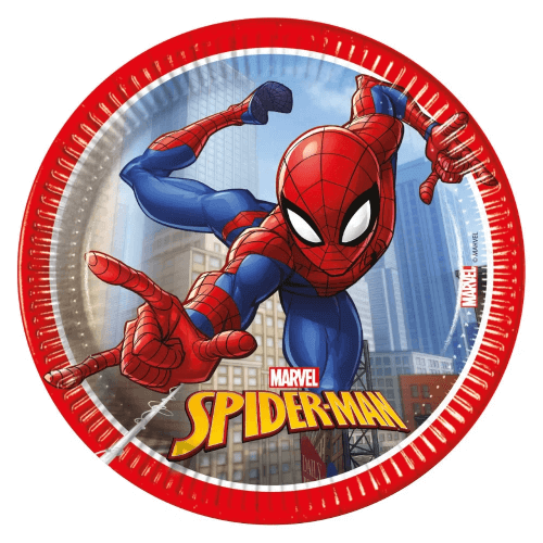 Spiderman® Papptallrikar 
