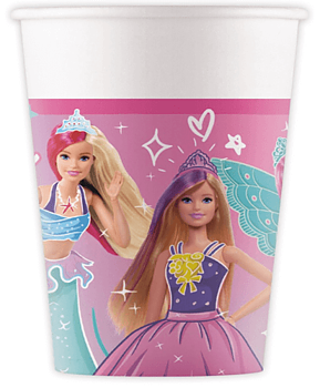 Barbie® Pappersmuggar 8-pack 