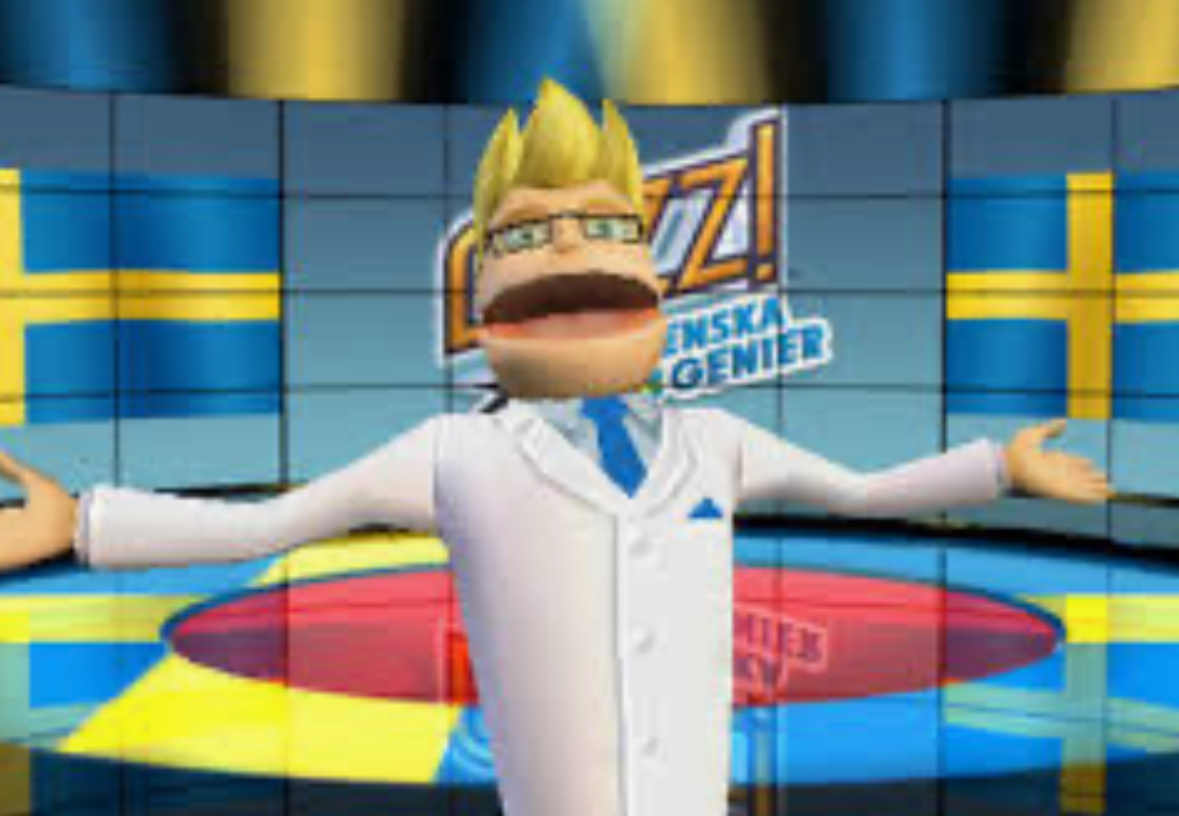 Buzz - Svenska Genier - PS2 - 2