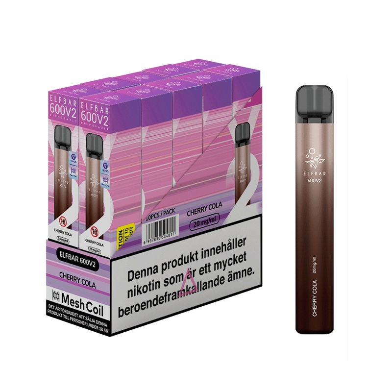 10-PACK - Elfbar V2 Mesh - 10
