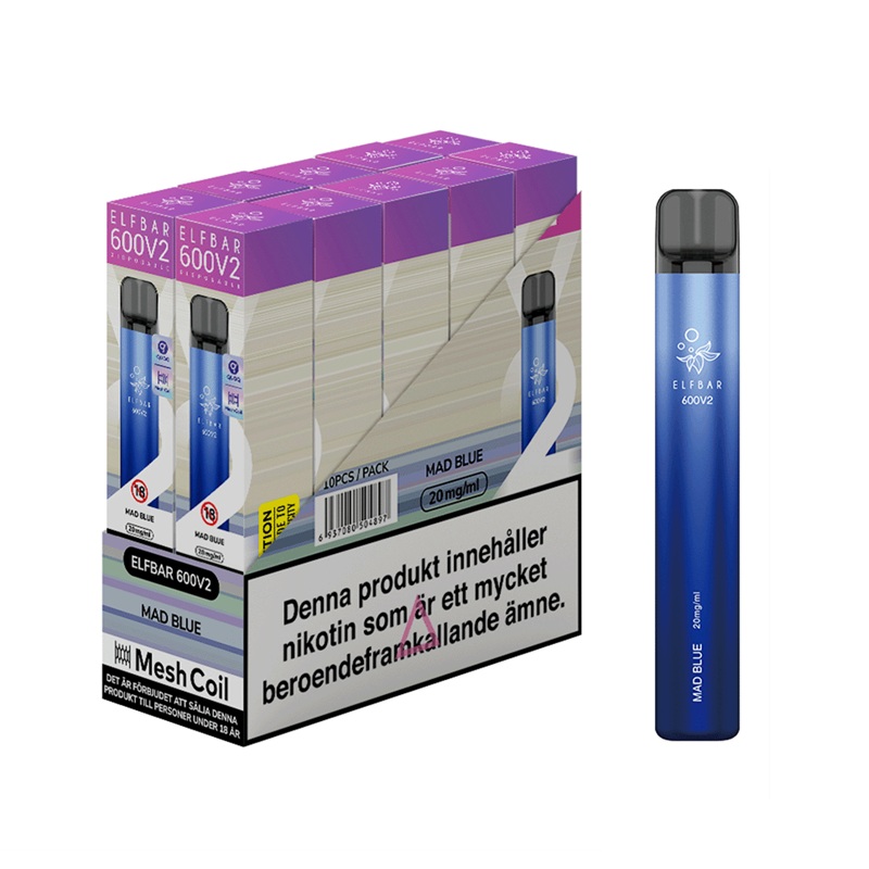10-PACK - Elfbar V2 Mesh - 8
