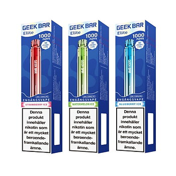 5-PACK - Geek Bar Elite 1000
