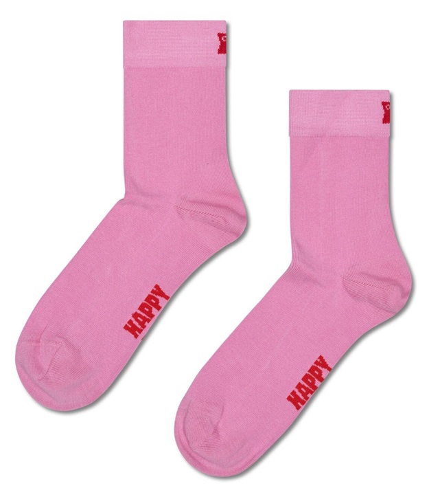 Happy Socks Solid 1/2 Crew Sock