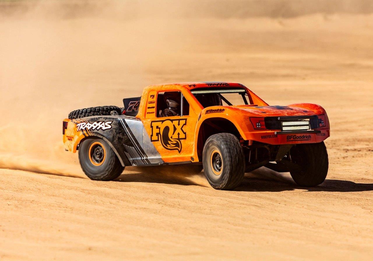 Traxxas UDR 4WD TQi TSM LED-set RTR FOX1 - 22