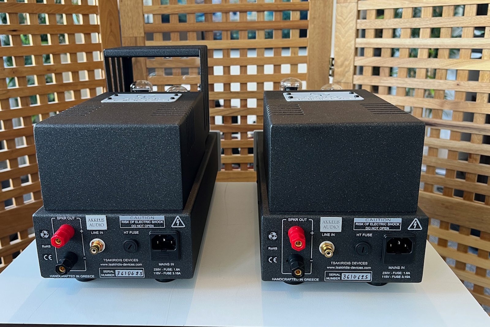 Tsakiridis Devices Achilles 6V6  - Akkelis Edition - Monoblock - 2