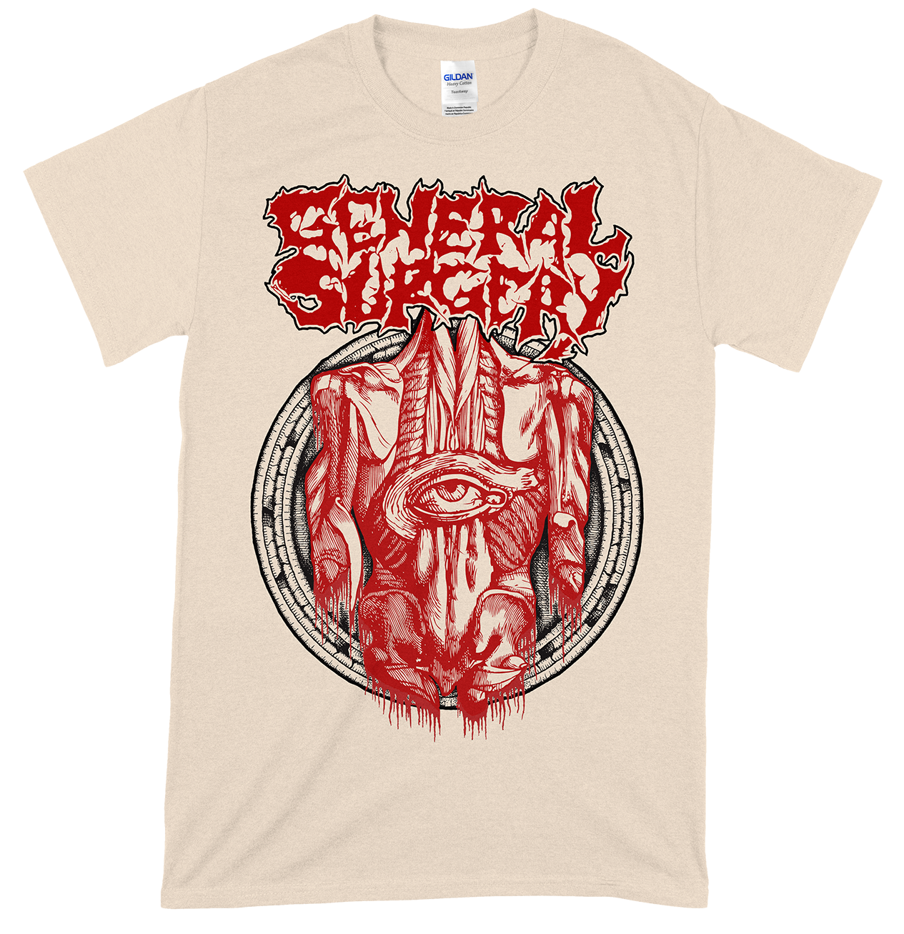 GENERAL SURGERY - Torseye Natural T-shirt