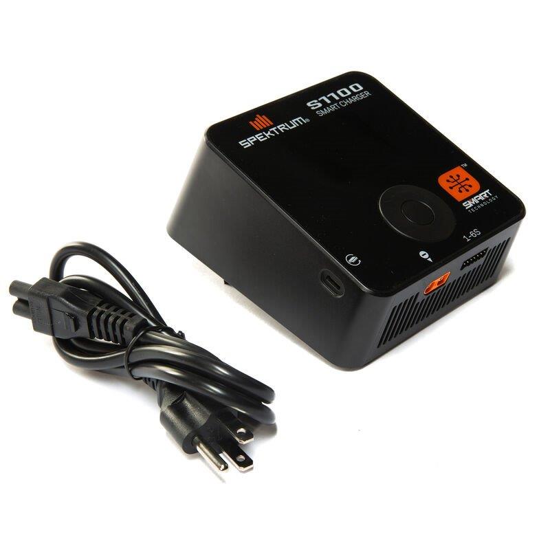 Spektrum S1100 AC Smart Charger, 1x100W (EU) - 10