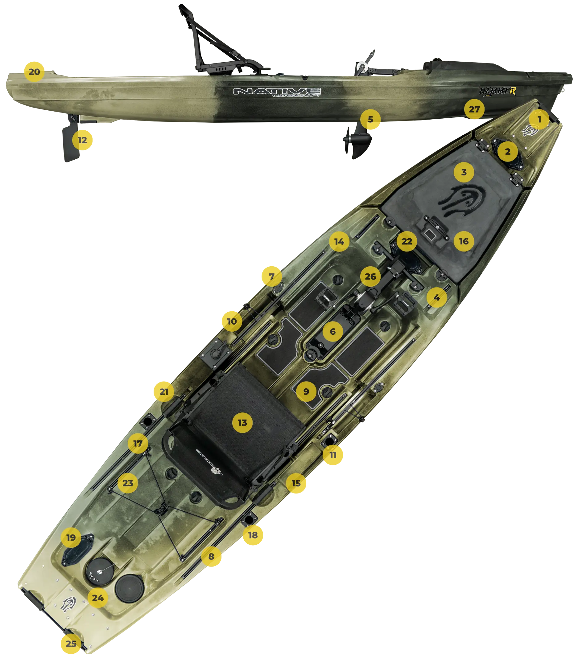 Native Watercraft Hammer - Wavestrike - 2
