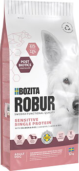 Bozita Robur - Adult Sensitive Single Protein Salmon - 12kg