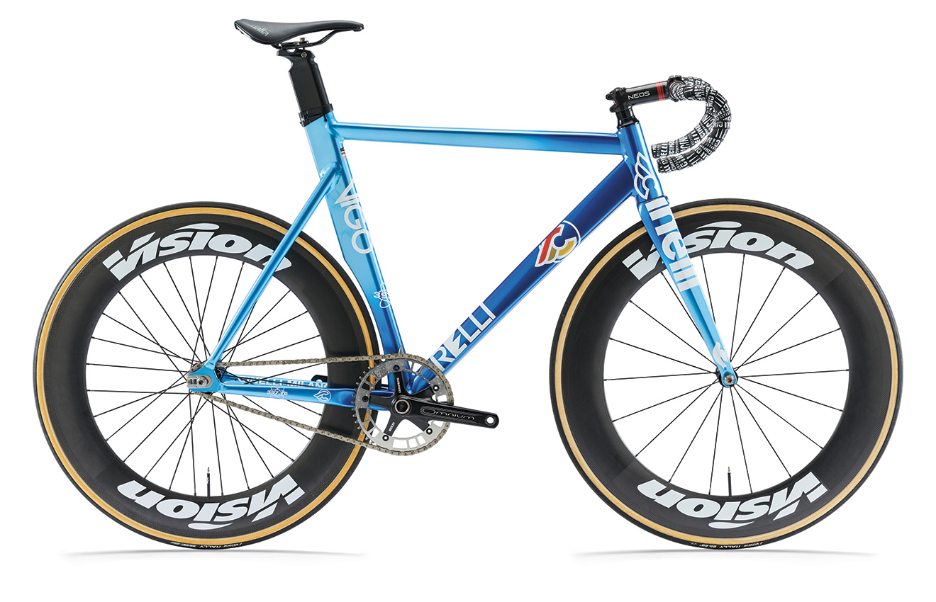 Cinelli Vigorelli フレーム　ジャンク CINELLI】VIGORELLI FRAME SET 80S NAZIONALE BLU（80'S