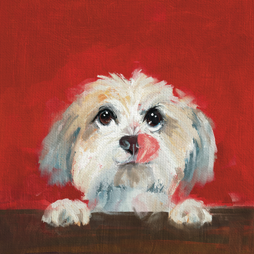 Rosie The Dog Card