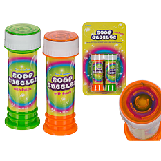Soap bubbles with puzzle