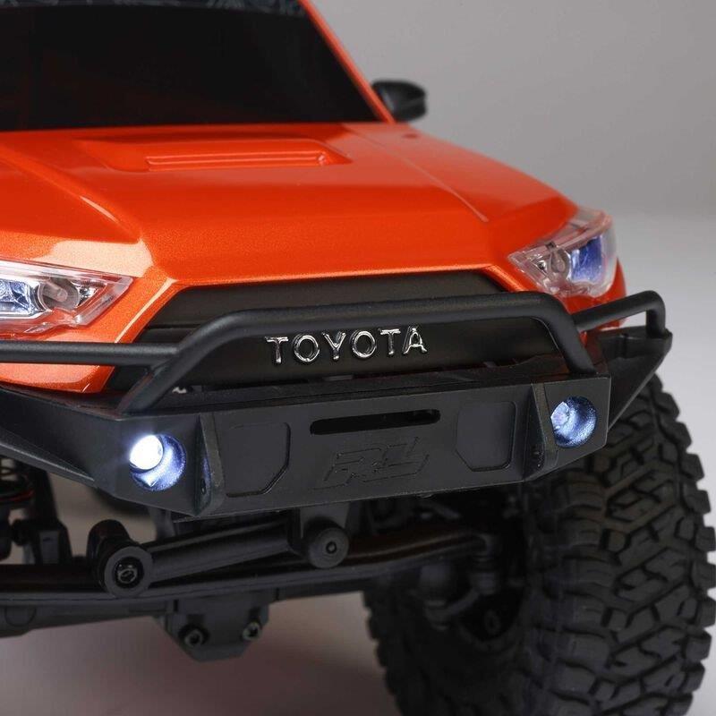 AXIAL 1/24 SCX24 Toyota 4Runner 4X4 RTR Brushed RC (Batt & Char incl), Orange  - 19