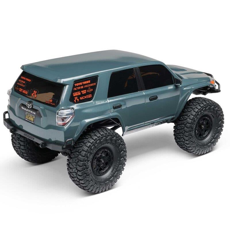 AXIAL 1/24 SCX24 Toyota 4Runner 4X4 RTR Brushed RC (Batt & Char incl), Gray - 16