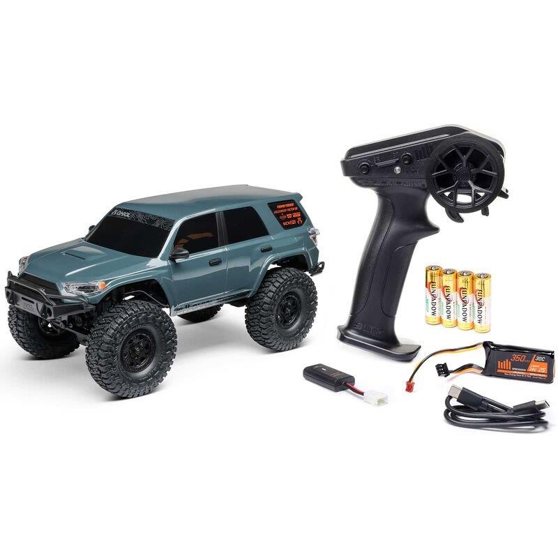AXIAL 1/24 SCX24 Toyota 4Runner 4X4 RTR Brushed RC (Batt & Char incl), Gray - 2