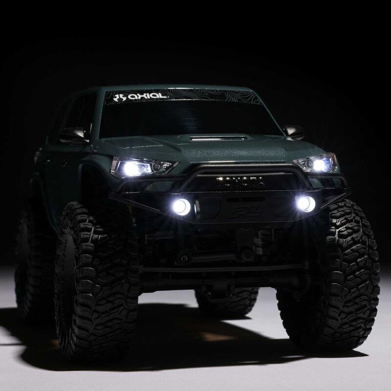 AXIAL 1/24 SCX24 Toyota 4Runner 4X4 RTR Brushed RC (Batt & Char incl), Gray - 20