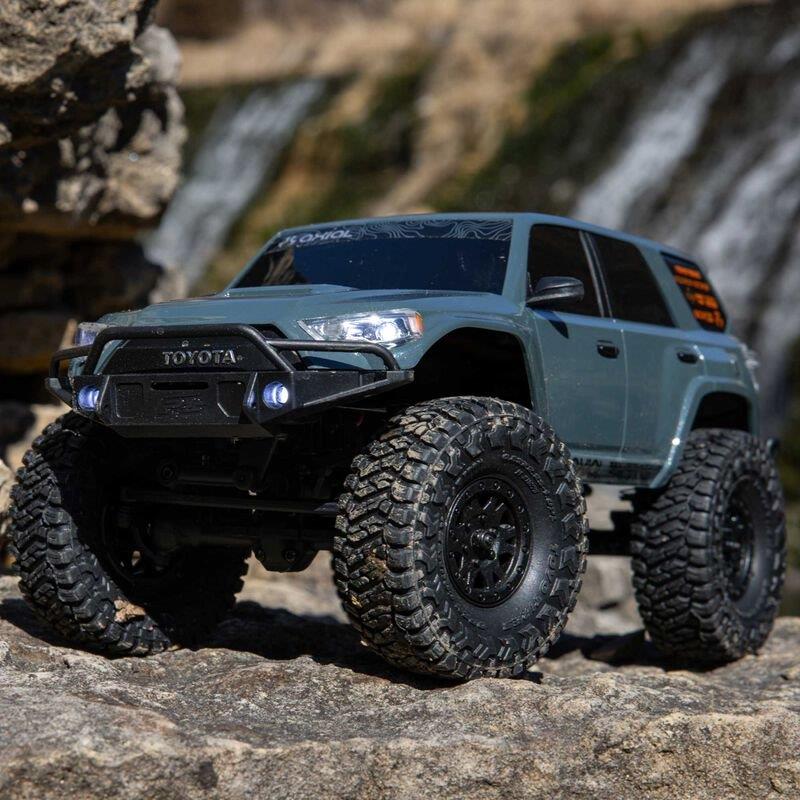 AXIAL 1/24 SCX24 Toyota 4Runner 4X4 RTR Brushed RC (Batt & Char incl), Gray - 7