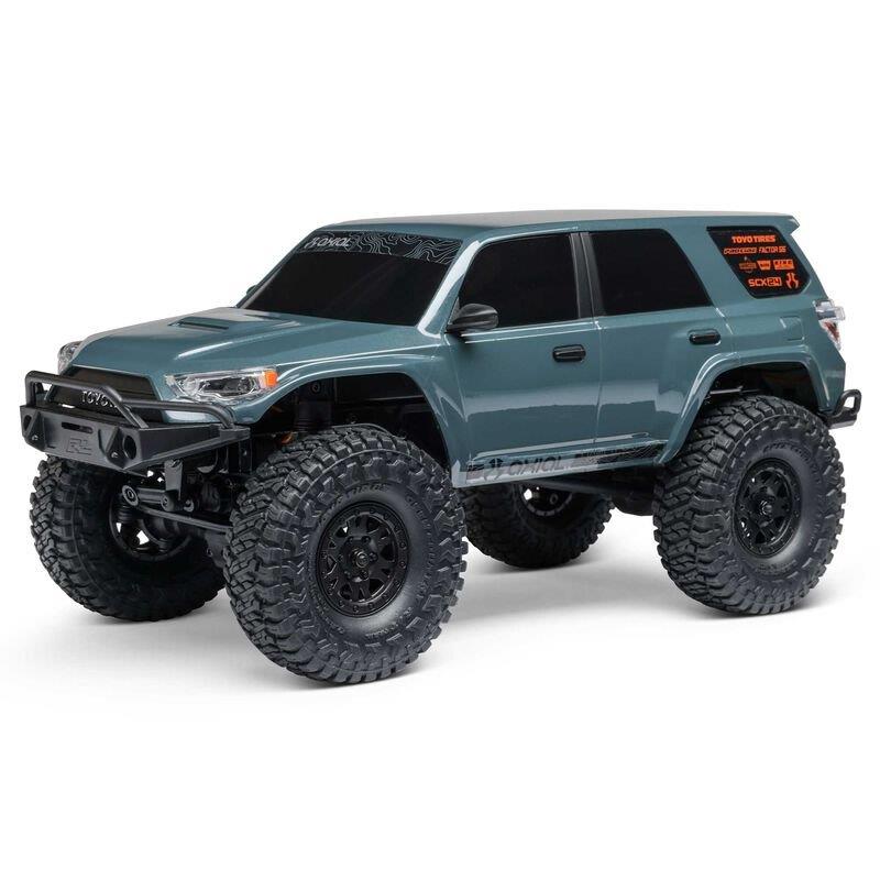 AXIAL 1/24 SCX24 Toyota 4Runner 4X4 RTR Brushed RC (Batt & Char incl), Gray - 10