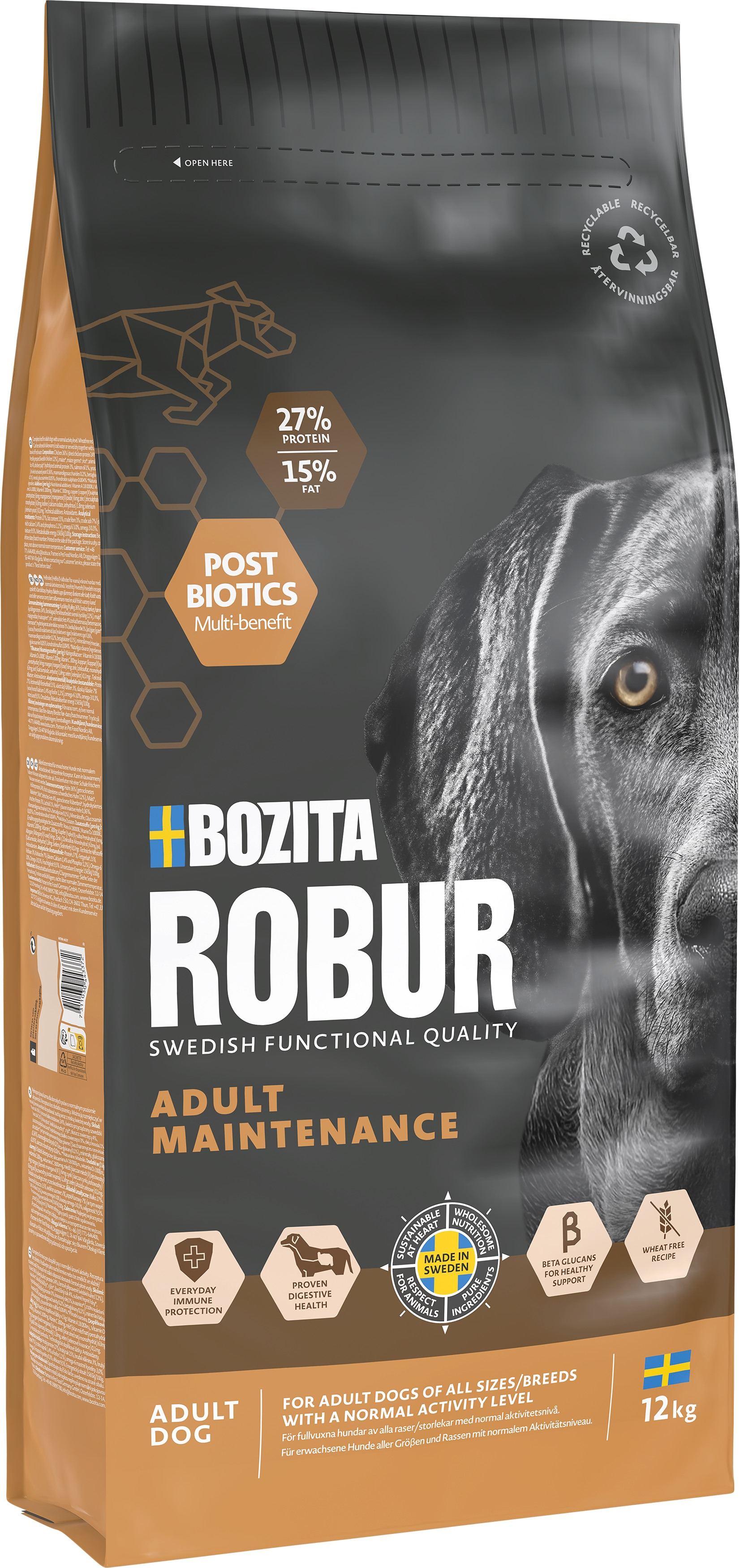 Bozita Robur - Adult Maintenance - 12kg
