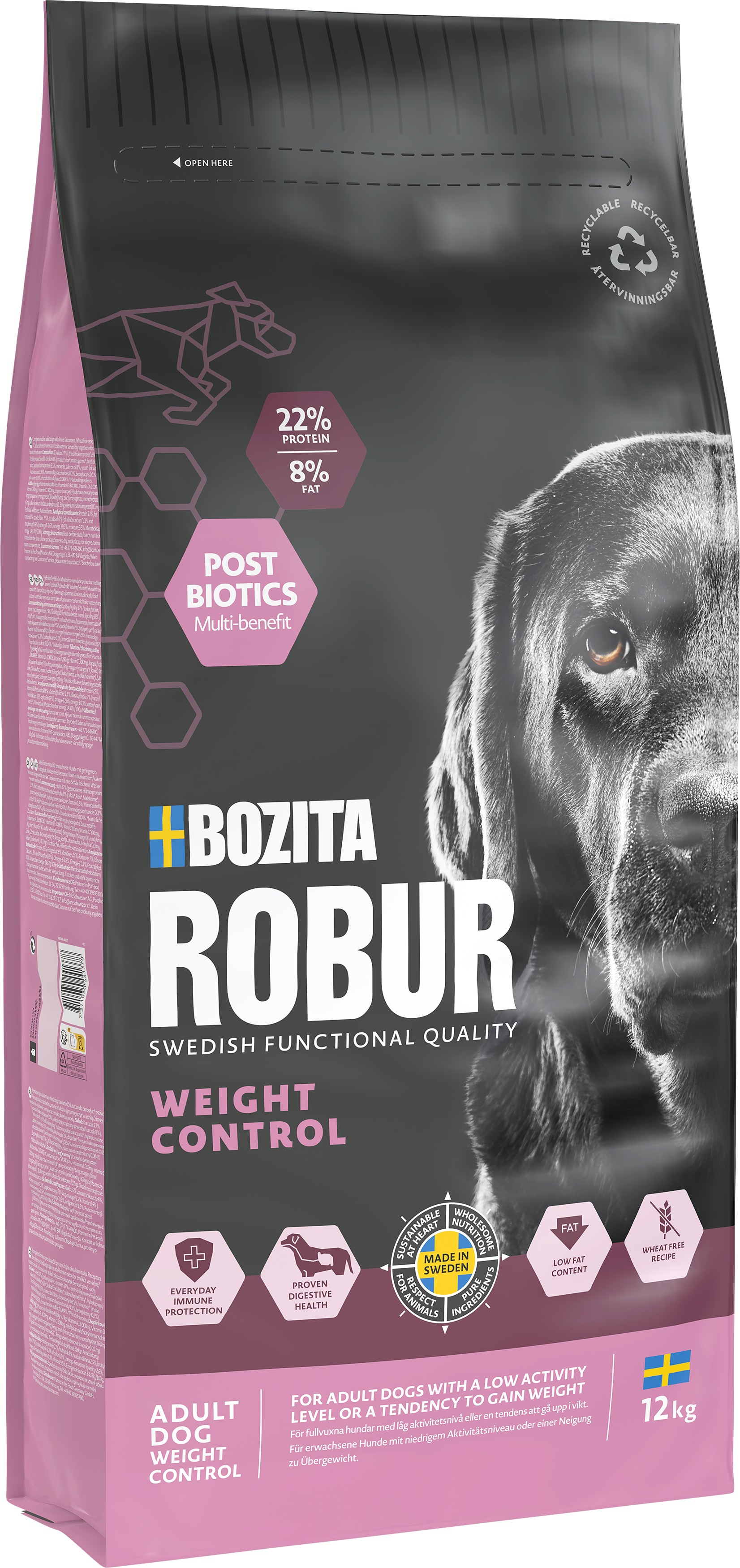 Bozita Robur - Adult Weight Control - 12kg