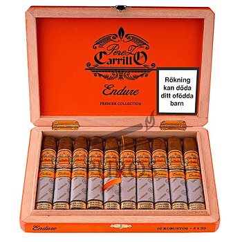 E.P Carrillo Endure Meerapfel Cameroon Robusto Cigarrlåda 10-pack