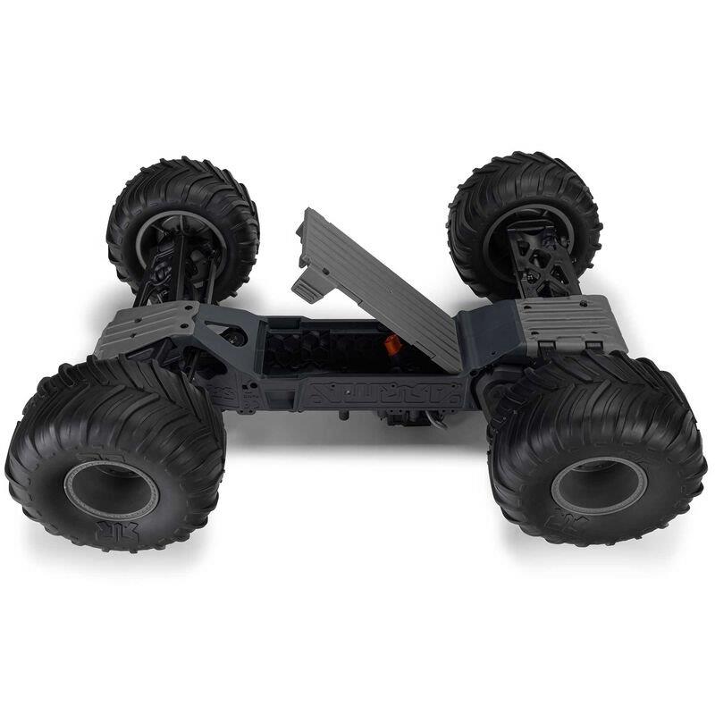 ARRMA1/10 GORGON 2WD RTR Brushed Monster Truck (Batt & Char Included), Gun Metal - 17