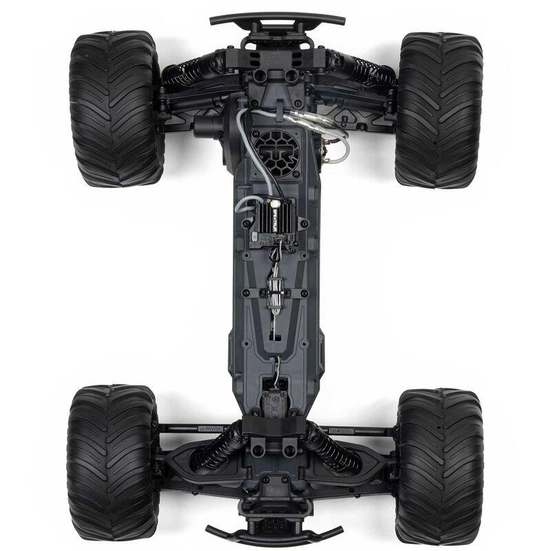 ARRMA1/10 GORGON 2WD RTR Brushed Monster Truck (Batt & Char Included), Gun Metal - 18