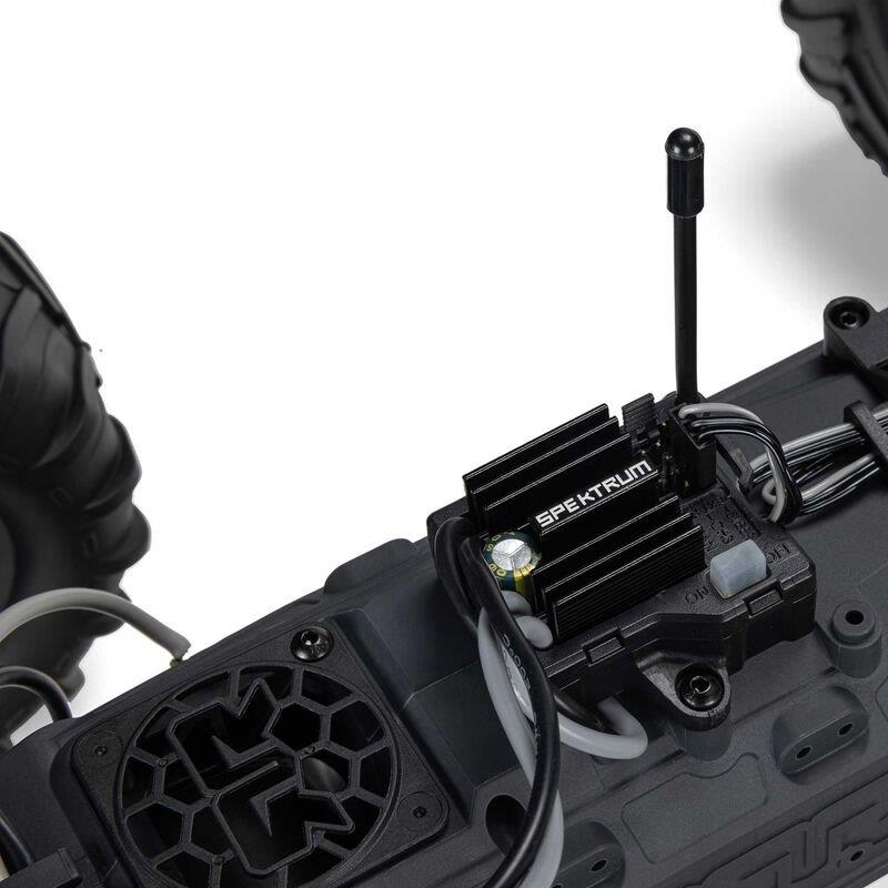 ARRMA1/10 GORGON 2WD RTR Brushed Monster Truck (Batt & Char Included), Gun Metal - 19