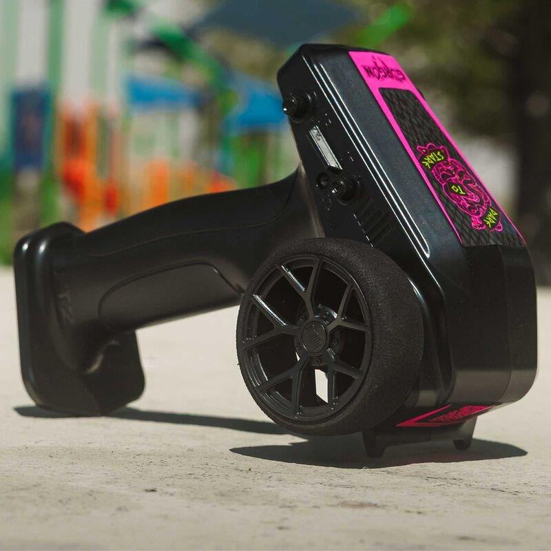ARRMA 1/10 GORGON 2WD RTR Brushed Monster Truck (Batt & Char Included), Purple - 28